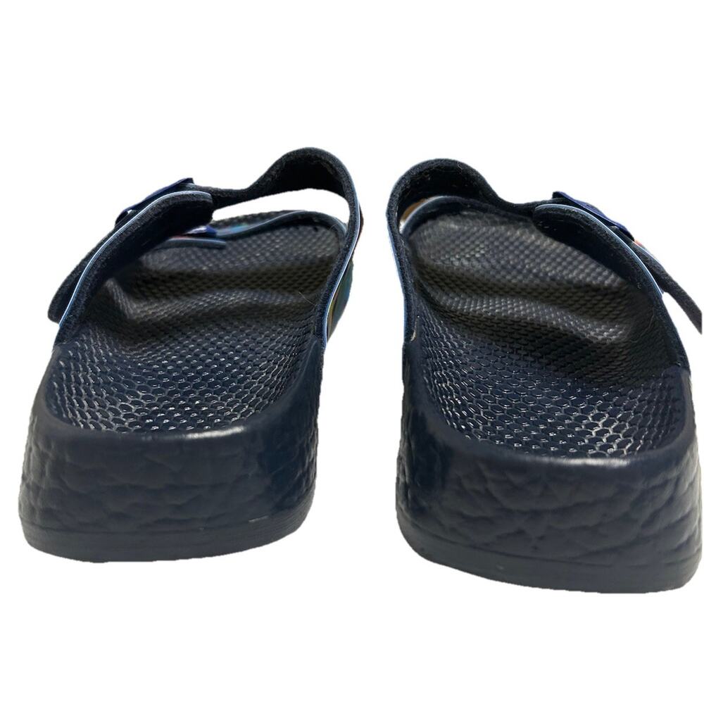 Original BIRKENSTOCK Womens ARIZONA ESSENTIALS Slide Sandal Tie Dye SZ 9 - Picture 4 of 9
